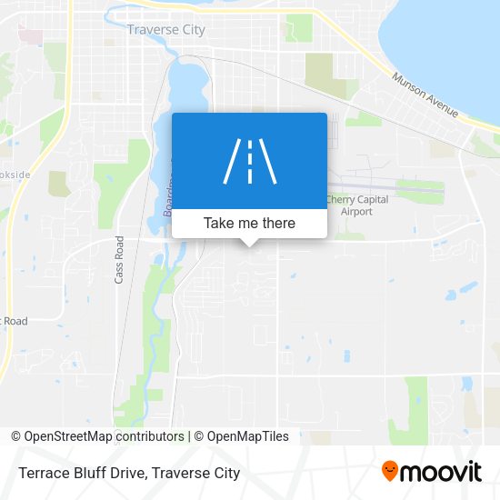 Mapa de Terrace Bluff Drive