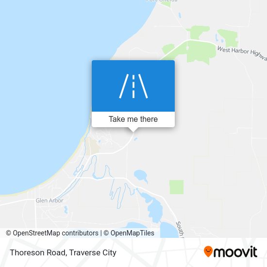 Thoreson Road map