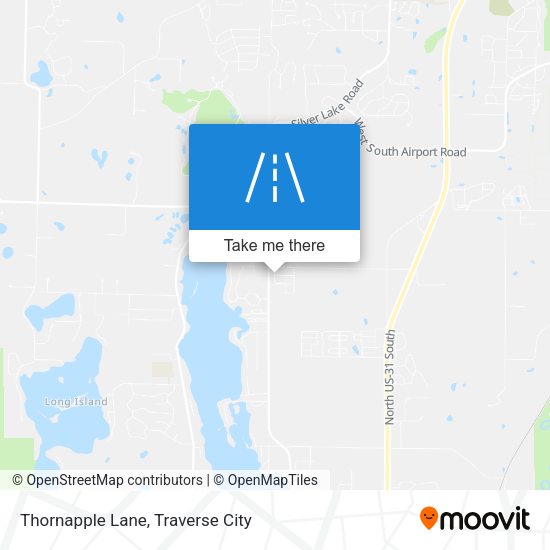 Thornapple Lane map