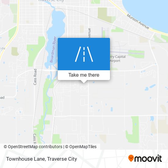 Townhouse Lane map