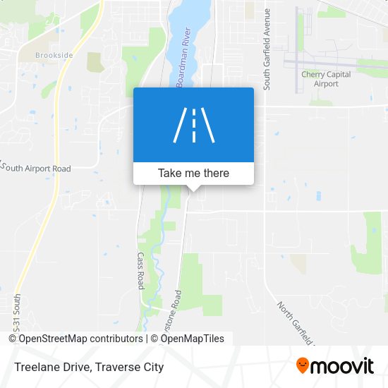 Mapa de Treelane Drive