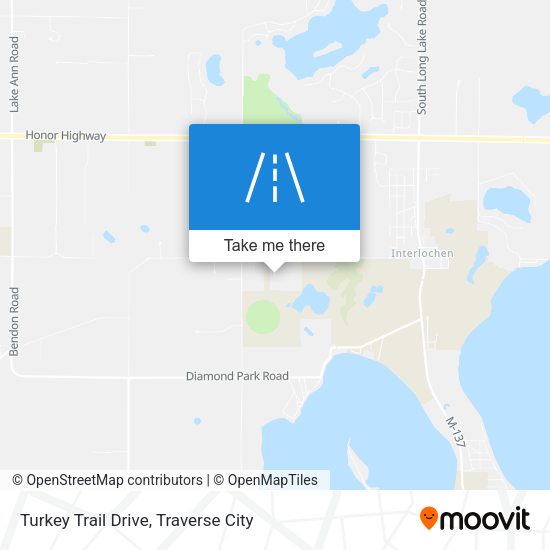 Mapa de Turkey Trail Drive