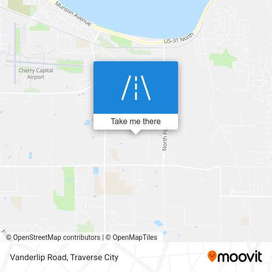 Mapa de Vanderlip Road