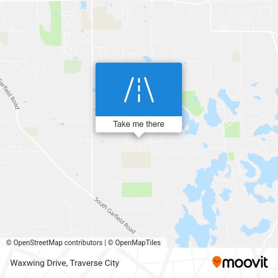 Waxwing Drive map