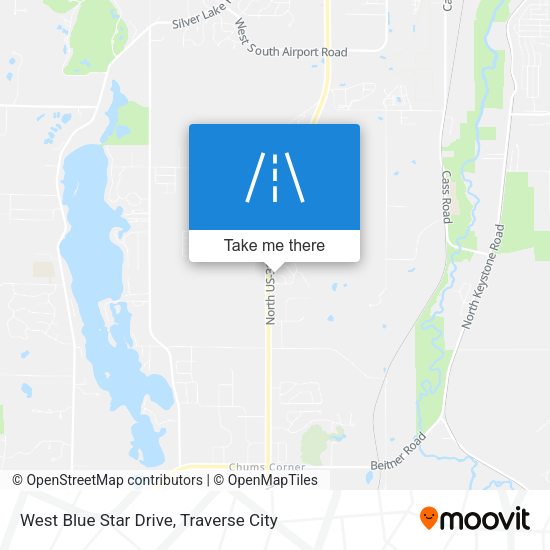 West Blue Star Drive map