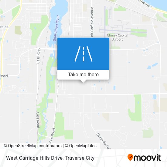 West Carriage Hills Drive map