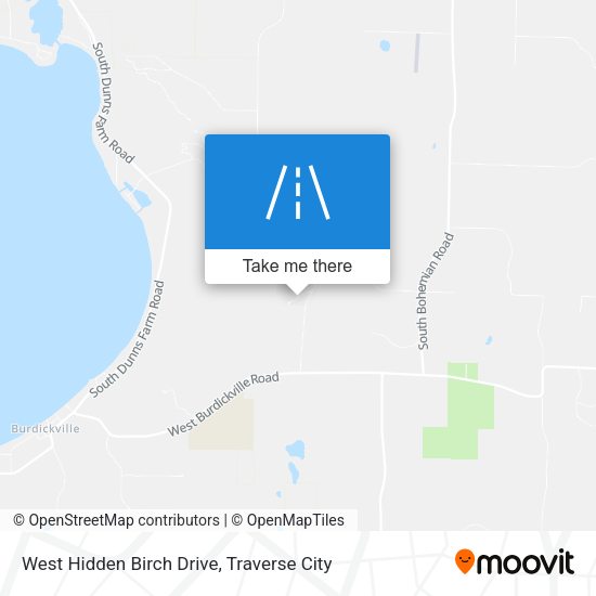 West Hidden Birch Drive map