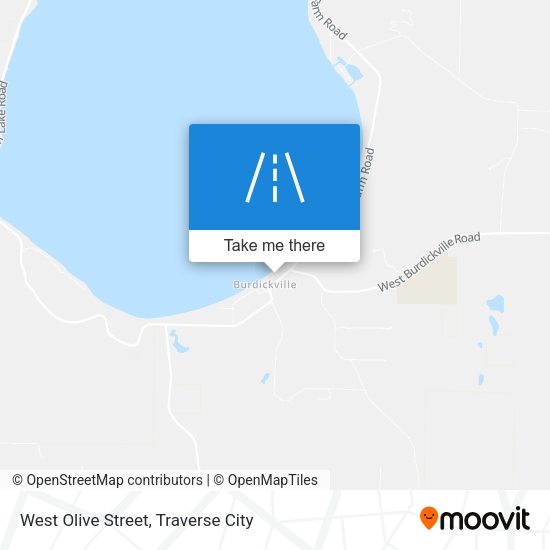Mapa de West Olive Street