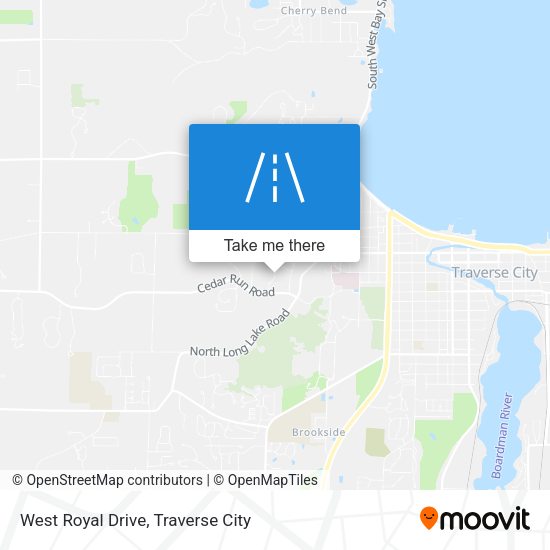 Mapa de West Royal Drive