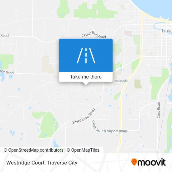 Mapa de Westridge Court