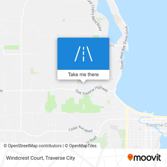 Windcrest Court map