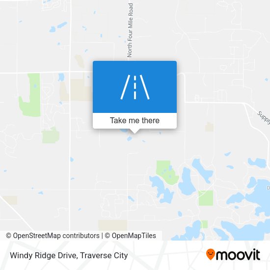 Windy Ridge Drive map