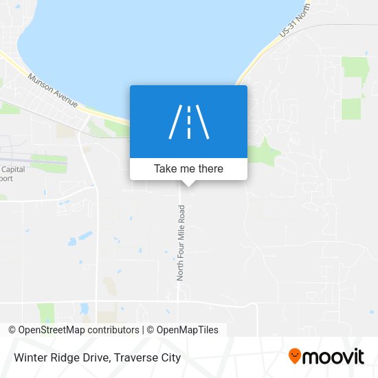 Winter Ridge Drive map