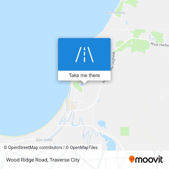 Wood Ridge Road map