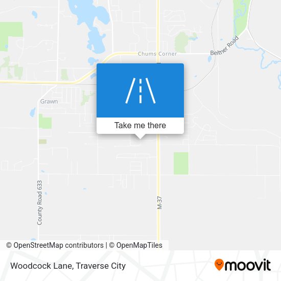 Woodcock Lane map