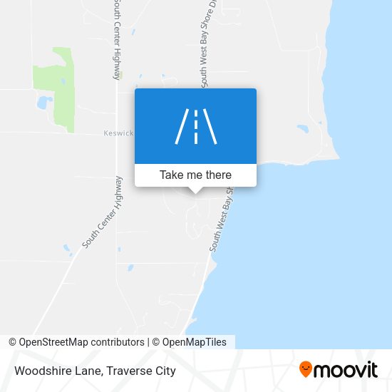 Woodshire Lane map