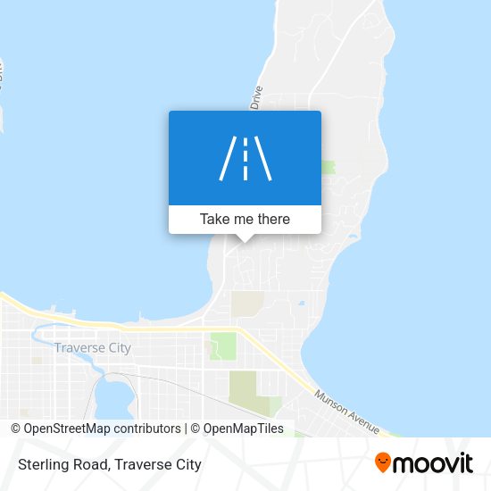 Sterling Road map