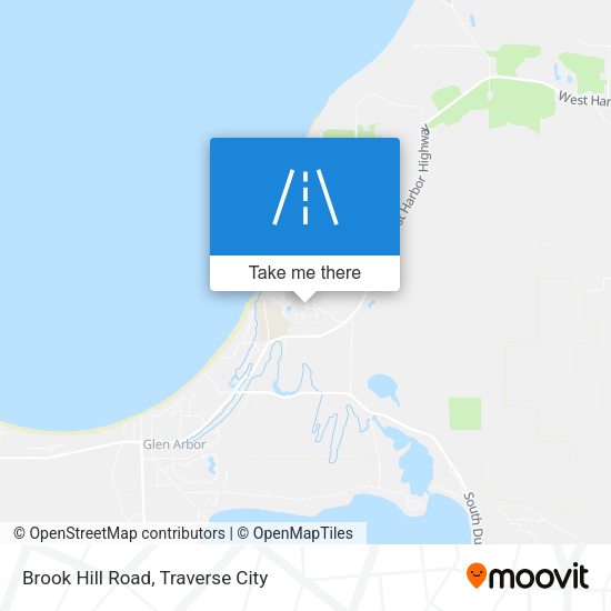 Brook Hill Road map