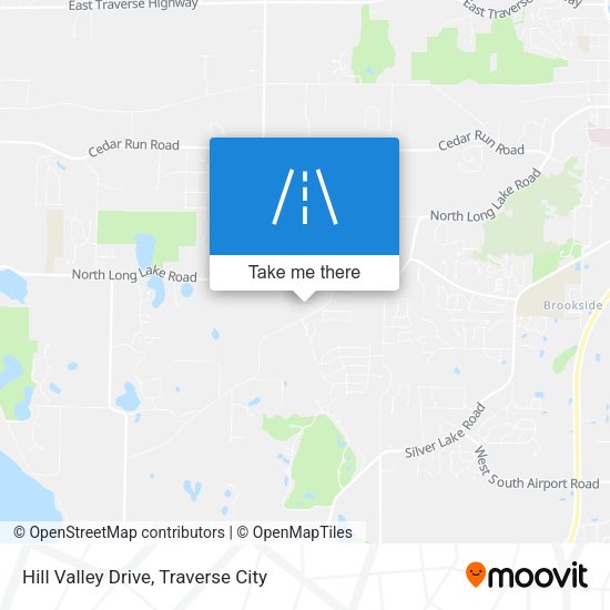 Hill Valley Drive map