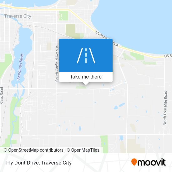 Mapa de Fly Dont Drive