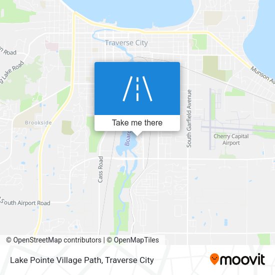 Lake Pointe Village Path map