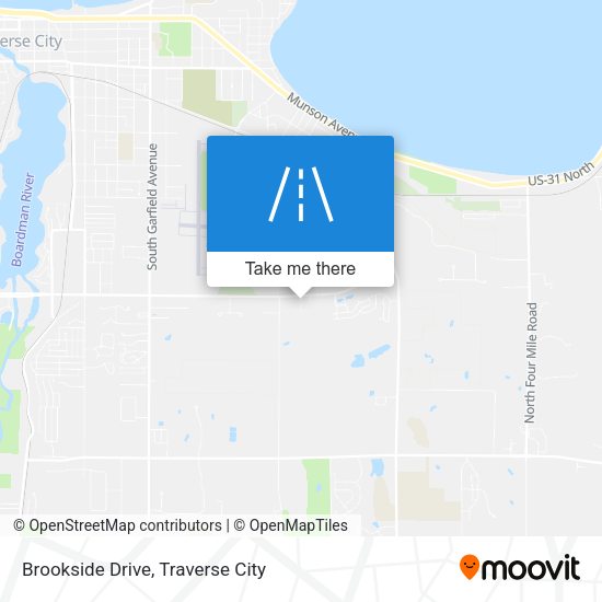 Mapa de Brookside Drive