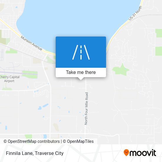 Mapa de Finnila Lane