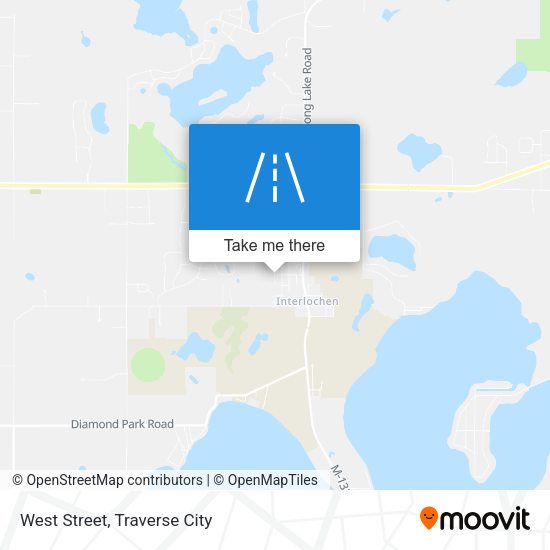 Mapa de West Street