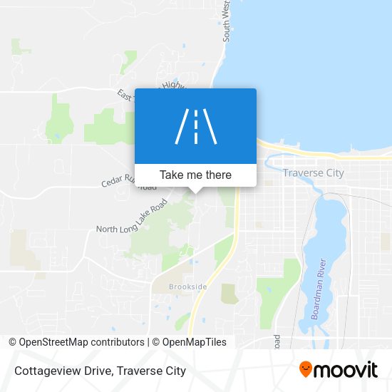 Cottageview Drive map