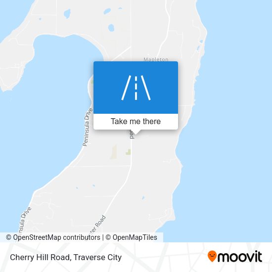 Mapa de Cherry Hill Road