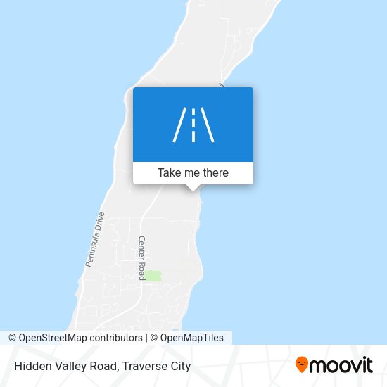 Hidden Valley Road map