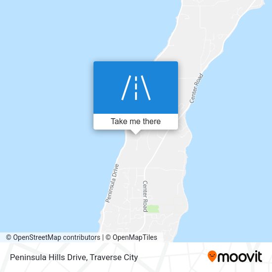 Mapa de Peninsula Hills Drive