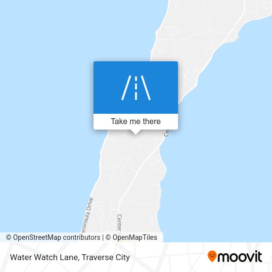 Water Watch Lane map