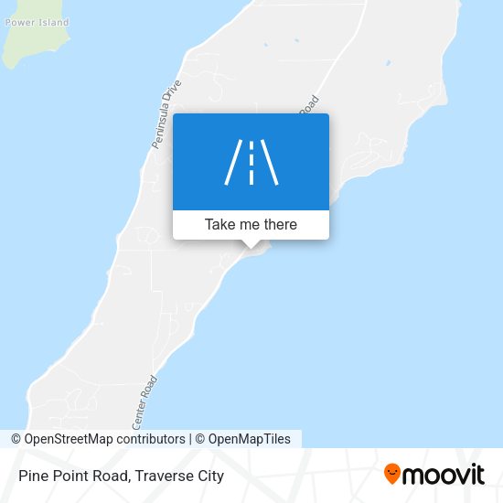 Pine Point Road map