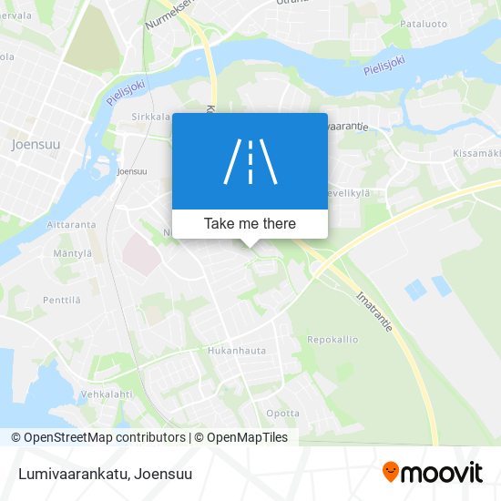 Lumivaarankatu map