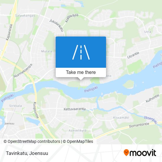 Tavinkatu map