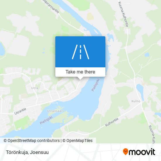 Törönkuja map