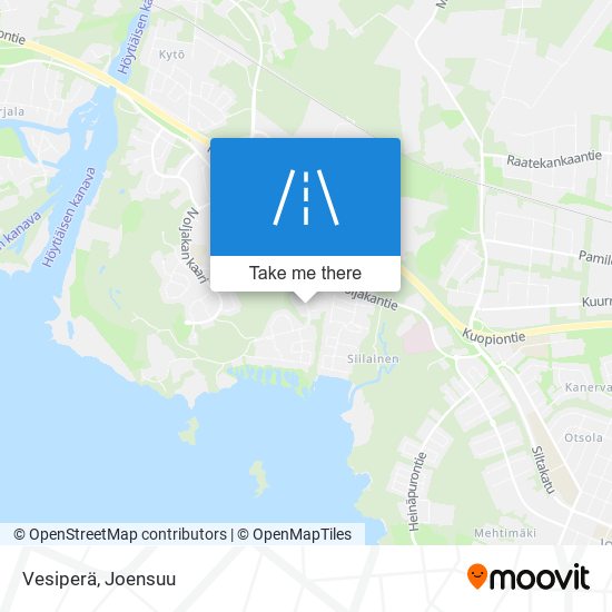 Vesiperä map