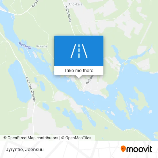 Jyryntie map