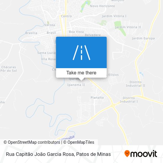 Rua Capitão João Garcia Rosa map