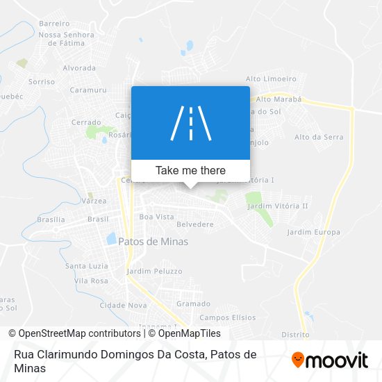 Rua Clarimundo Domingos Da Costa map