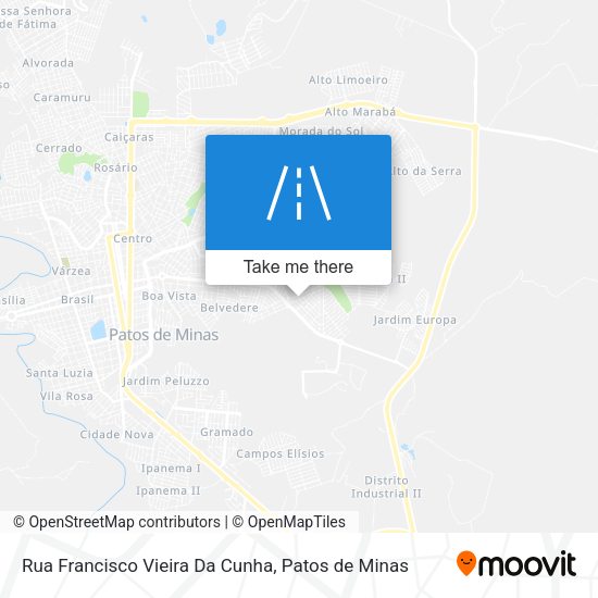 Rua Francisco Vieira Da Cunha map