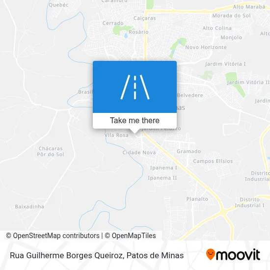 Rua Guilherme Borges Queiroz map