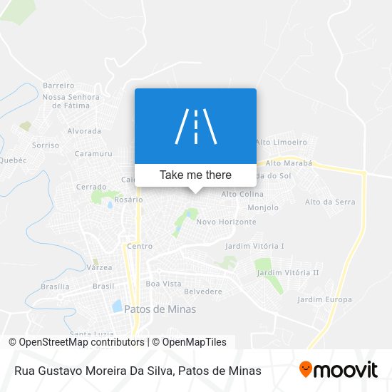 Rua Gustavo Moreira Da Silva map