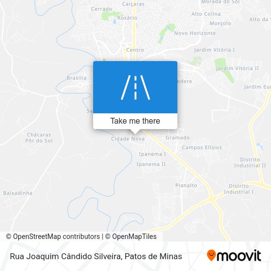 Rua Joaquim Cândido Silveira map