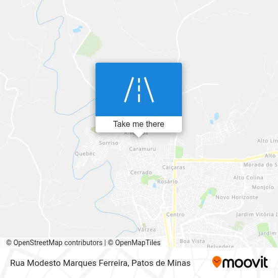 Rua Modesto Marques Ferreira map
