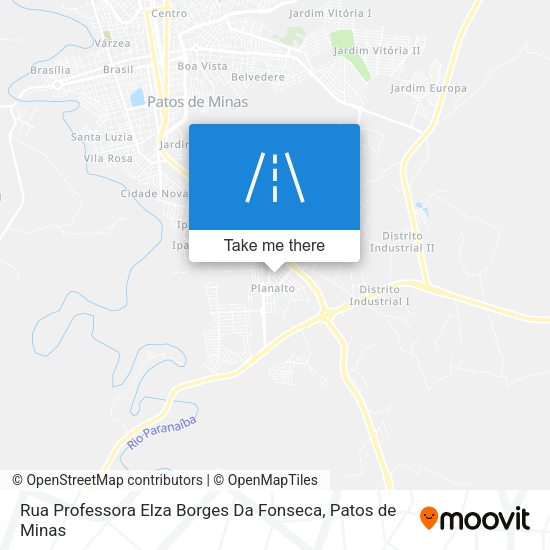 Rua Professora Elza Borges Da Fonseca map