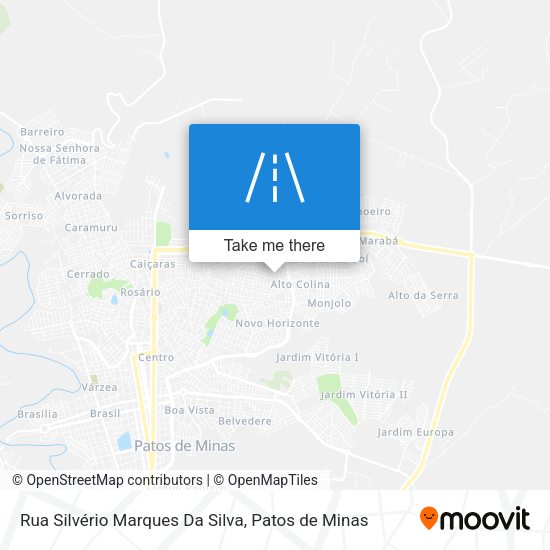 Rua Silvério Marques Da Silva map