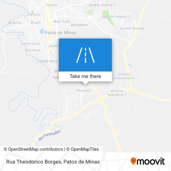 Rua Theodorico Borges map