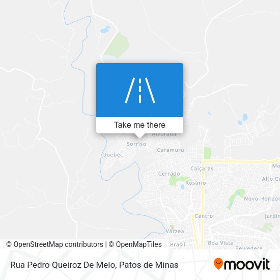 Rua Pedro Queiroz De Melo map